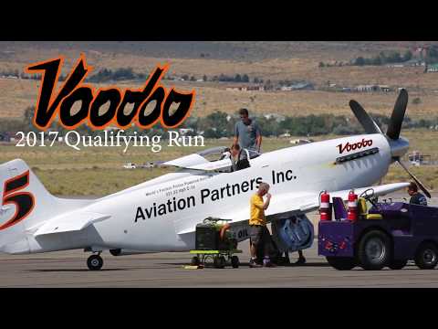 P-51 Voodoo 480 MPH Qualifying Run! RENO 2017