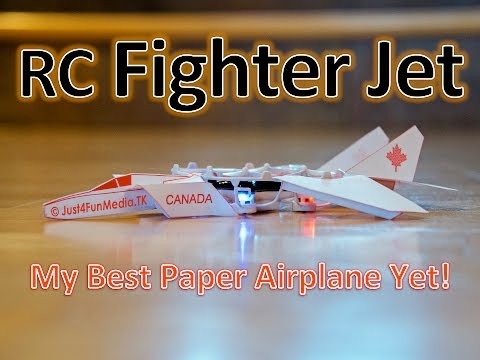 RC Paper Fighter Jet - TOP GUN Tribute - Cheerson CX-10