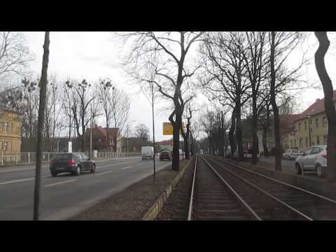 Tramfahrt Potsdam in Echtzeit, Linie 92/96