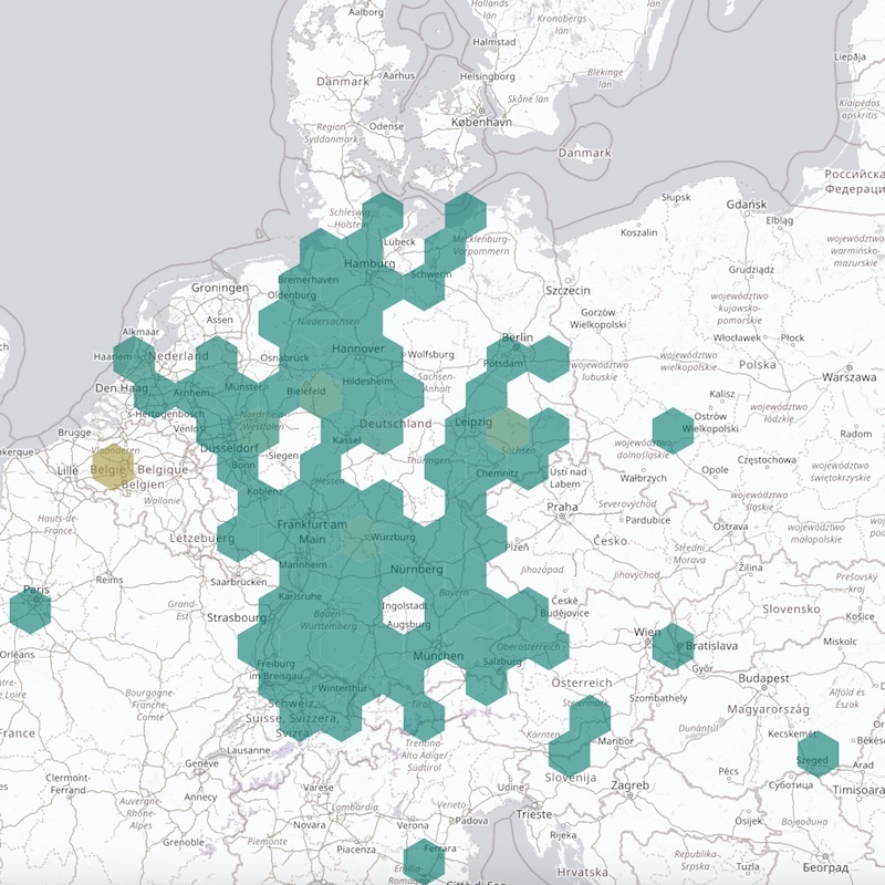http://deutschland.maps.luftdaten.info/, Mai 2017