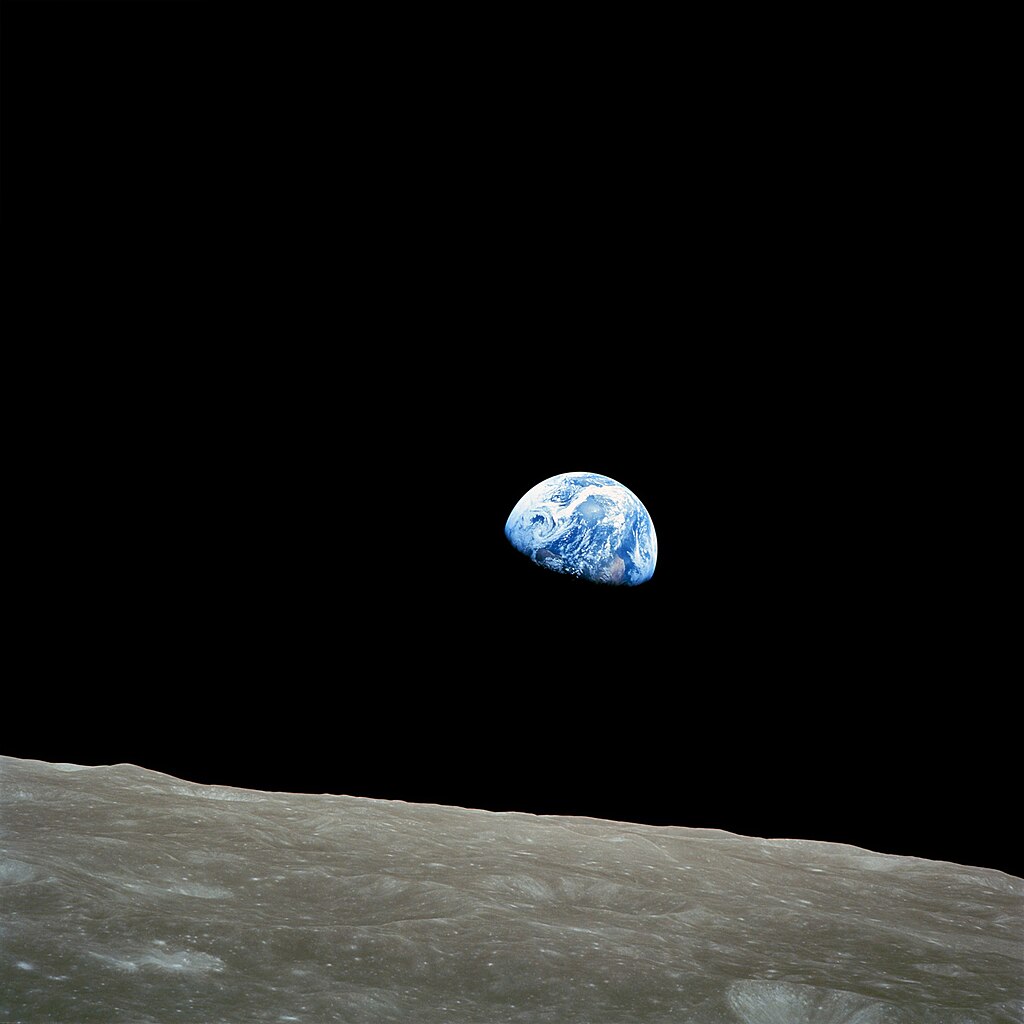 Earthrise by NASA/William Anders