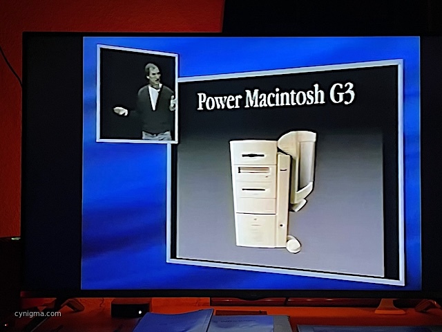 Steve Jobs und Power Machintosh G3
